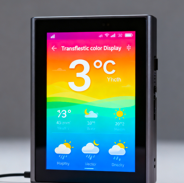 transflective color tft