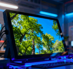 transflective color tft